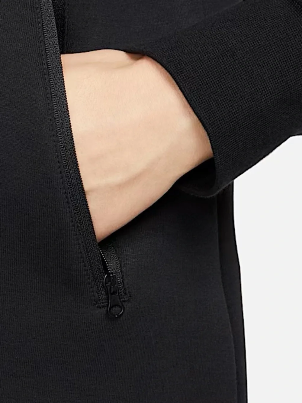 Nike Women’s Black Full-Zip Tech Fleece Hoodie